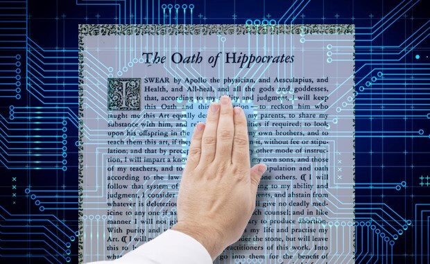 Przysięga Hipokratesa (zdjęcie: American Hospital Association)