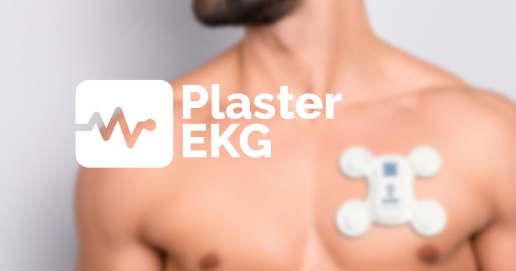 Mały plaster EKG pozwala na ciągły monitoring pracy serca