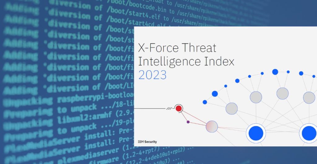 Raport "X-Force Threat Intelligence Index 2023" firmy IBM