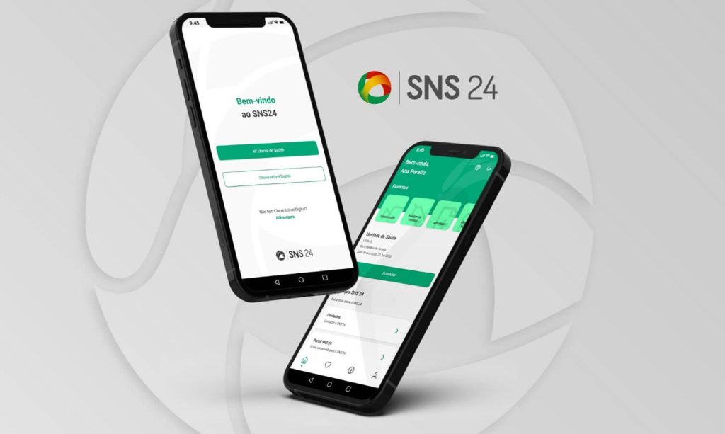 Aplikacja SNS24 umożliwia korzystanie z usług e-zdrowia jak teletriaż, ocena stanu zdrowia, wgląd do wyników badań laboratoryjnych itd.