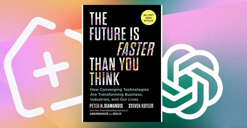 "The Future Is Faster Than You Think" to bestseller opisujący zasady transformacji technologicznej