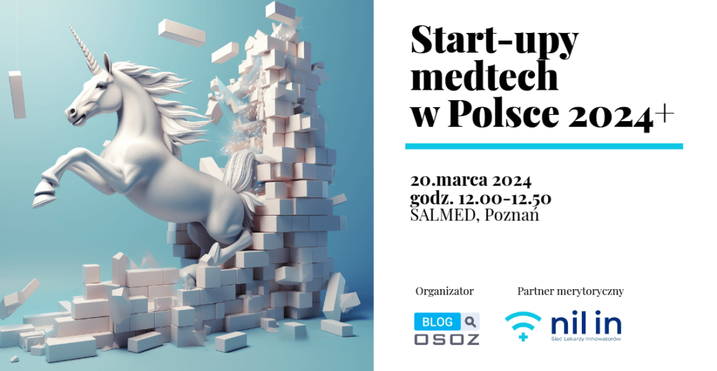 Sesja dla startupów i placówek medycznych podczas SALMED 2024.