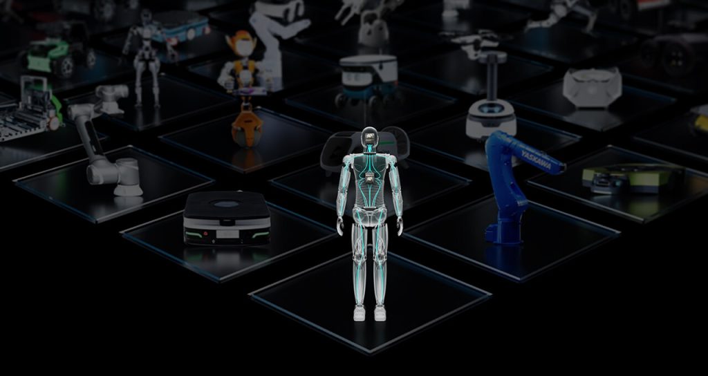 Podczas marcowej konferencji, NVIDIA ogłosiła projekt budowy robotów humanoidalnych (GR00T)