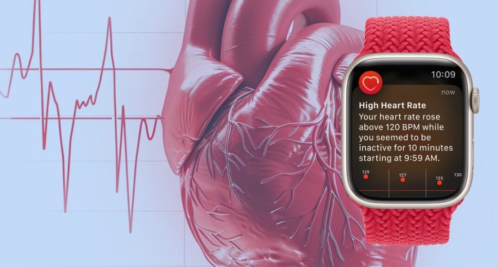 Inteligentny zegarek Apple Watch monitoruje coraz więcej parametrów zdrowia, w tym m.in. nieregeularny rytm serca 
