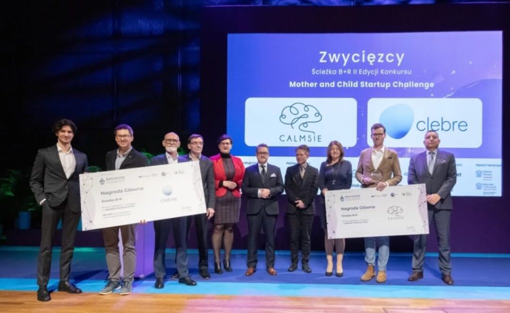 Wręczenie nagród w drugiej edycji konkursu Mother and Child Startup Challenge (zdjęcie: IMID)