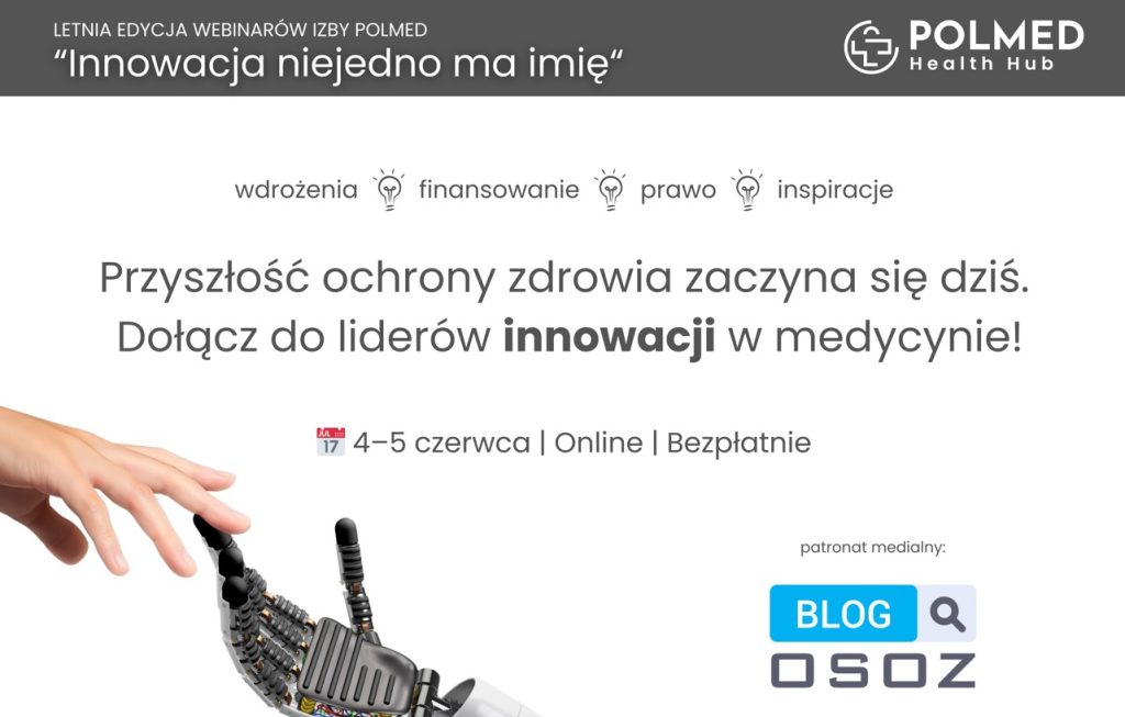 Patronem webinarów POLMED jest blog OSOZ