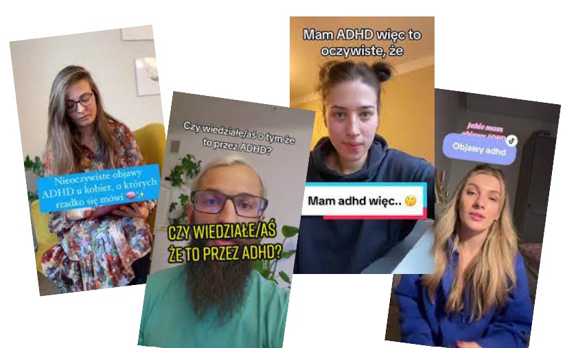 Rośnie liczba młodych ludzi, którzy samodzielnie diagnozują u siebie ADHD po obejrzeniu filmików na TikToku