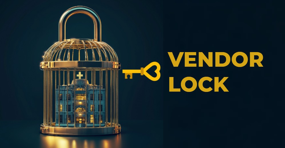 Vendor lock to sytuacja, gdy placówka służby zdrowia staje się zależna od rozwiązań IT i usług jednego dostawcy