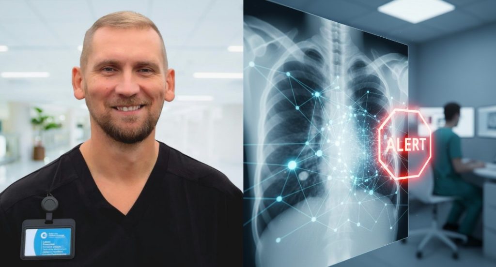  Za zastosowanie rozwiązań AI w MR PET i Mammografii, Centrum Onkologii w Radomiu zostało wyróżnione w konkursie na wdrożenie innowacji w ochronie zdrowia organizowanym przez Naczelną Izbę Lekarską - Sieć Lekarzy Innowatorów