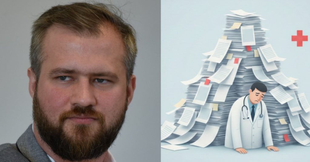 Lekarz musi mieć jasność, które fragmenty dokumentu zostały wygenerowane automatycznie przez AI i mieć możliwość ich korekty - mówi dr Michał Gontkiewicz