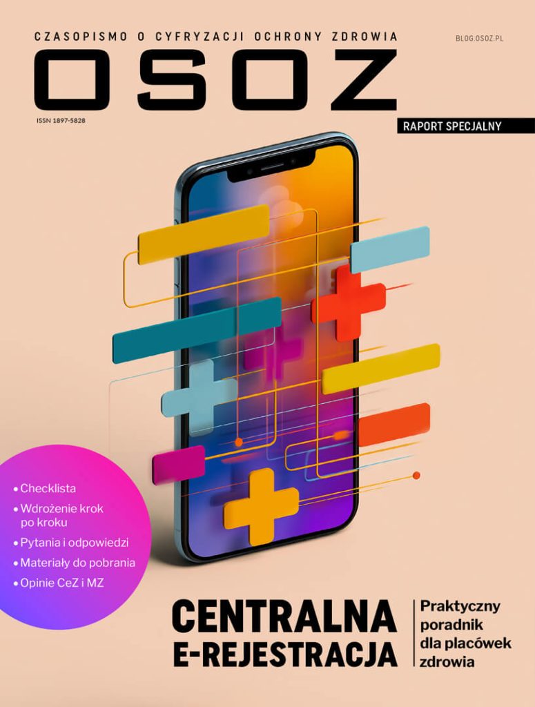 Poradnik "Centralna e-Rejestracja". Klinkij na okładkę, aby go pobrać