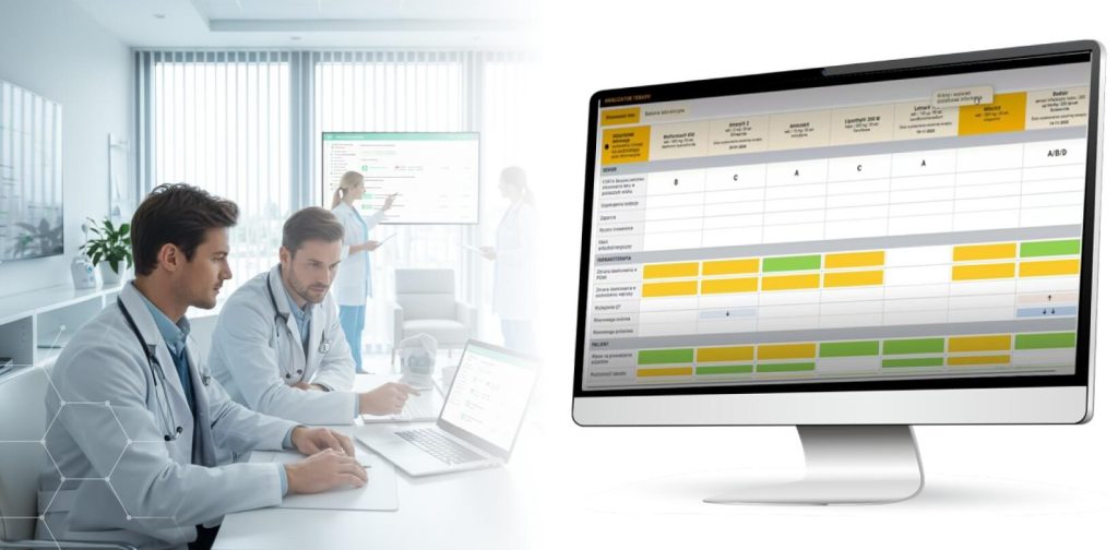 Analizator Terapii jest dostępny w KS-SOMED i będzie stopniowo włączany do pozosłanych systemów gabinetowych KAMSOFT 