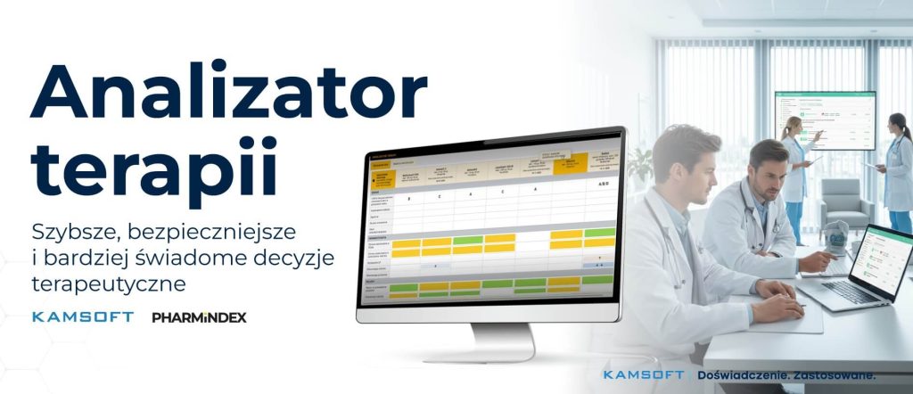 Analizator Terapii w systamch gabinetowych KAMSOFT