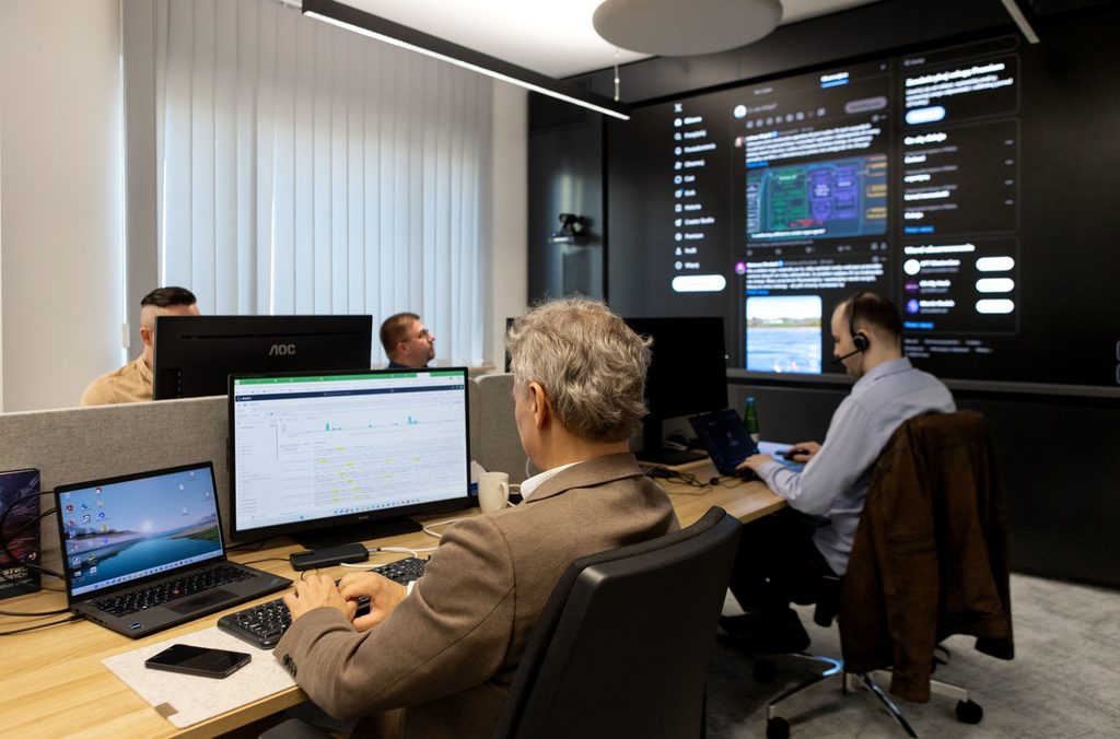 Centrum Operacji Bezpieczeństwa w Centrum e-Zdrowia (zdjęcie: CeZ)